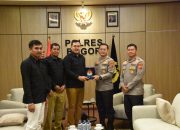 Kapolres Bogor Laksanakan Audiensi dengan Ketua KPU Kabupaten Bogor Bahas Sinergi Hadapi Perubahan Sistem Pemilu