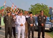 Dalam Rangka Memperingati HUT RI Ke-80 Tahun Anggota DPRD Majalengka Ano Suksena Menghadiri Upacara Bendera di Kecamatan Kadipaten
