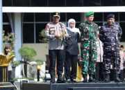 Polda Jawa Timur Gelar Apel dan Doa Bersama Forkopimda dan Puluhan Ormas Untuk Jogo Jatim