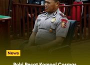 Polri Pecat Kompol Cosmas Buntut Rantis Brimob Lindas Ojol Affan Kurniawan