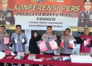Operasi Tumpas Narkoba Semeru 2025 Polresta Banyuwangi Sita 150 gram Sabu dan 159 Ribu Okerbaya dari 43 Tersangka