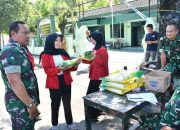 Kodim Ponorogo Gelar Program GPM, Warga Puas Terima Beras SPHP Kualitas Baik