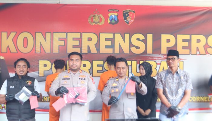 Polisi Berhasil Ungkap Curat di Tuban 2 Tersangka Mengaku Pernah Beraksi di 7 TKP