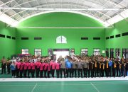 Dukung Generasi Muda Hebat Indonesia Kuat , Polres Madiun Kota Gelar Lomba Yel Yel