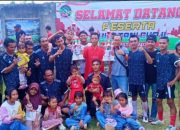 RT 06 Lingkungan V Borong Juara di Turnamen Bola Mini Nung Tani Cup Pringsewu Utara