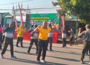 Kodim Ponorogo Gelar Olahraga Bersama Meriahkan HUT ke 80 TNI Tahun 2025