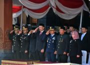 Kasdim Ponorogo Hadiri Upacara Peringatan Hari Jadi ke 80 Prov. Jatim