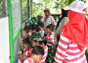 Eduwisata, TK Kartika IV-20 Ponorogo Kunjungi Penangkaran Burung Merak