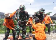 Kodim Ponorogo Gelar Latihan Penanggulangan Bencana Alam