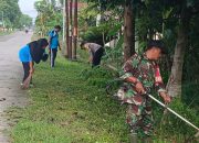 Gotong Royong Jaga Kebersihan, Babinsa Rejosari Ajak Warga Gelar Kerja Bakti