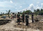 Dandim 0803/Madiun Tinjau Progres Pembangunan Koperasi Desa Merah Putih