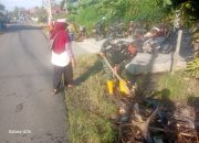 Sinergi TNI–Masyarakat, Saluran Drainase Banua Supanggal Dibersihkan