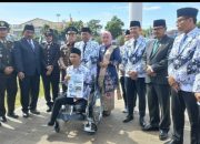 Bupati Majalengka Eman Suherman Pimpin Upacara Peringatan Hari Guru Nasional tingkat Kabupaten Majalengka
