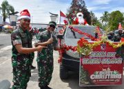 Korem 181/PVT Menyelenggarakan Karnaval Natal Tahun 2025 Bersama Kodam XVIII/Ksr Patriot Pembela Rakyat