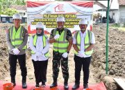 Pembangunan Gedung KDKMP ke 100, Dandim Ponorogo Lakukan Peletakan Batu Pertama Bersama Plt. Bupati Ponorogo