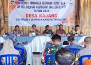 Babinsa Kajang Pantau Kegiatan Pembinaan Linmas untuk Tingkatkan Keamanan Desa