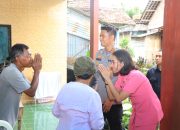 Sambutan Hangat Diberikan Keluarga Saat Kapolres Ngawi Anjangsana ke Warakawuri di Paron