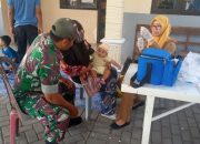 Dukung Program Kesehatan Nasional, Babinsa Kodim Ponorogo Pendampingan Posyandu ILP
