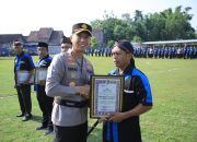 Perkuat Sinergi Jelang Nataru, Polres Madiun ‘Upgrade’ Soliditas Bareng FKPM Lewat Apel Besar