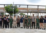 Dandim Ponorogo Dampingi Wadirut PT. Agrinas Pangan Nusantara Tinjau Pembangunanan KDKMP