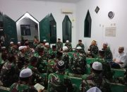 Tingkatkan Keimanan, Kodim 1002/HST Gelar Salat Berjamaah dan Doa Bersama Akhir Tahun