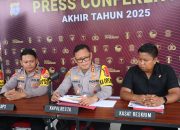 Polresta Sorong Kota Rilis Capaian Kinerja 2025, Penyelesaian Perkara Capai 68 Persen
