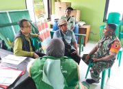 Babinsa Koramil 08/Jogorogo Bersinergi dengan PPL Dukung Ketahanan Pangan di Desa Talang