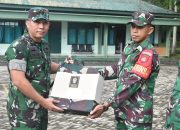 Dandim 1002/HST Secara Simbolis Serahkan Kaporlap Dari KASAD