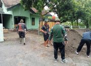 Kodim 0805/Ngawi Rehabilitasi Rumah Dinas, Wujud Kepedulian Pimpinan dan Gotong Royong Prajurit