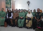 Melalui Penilaian Lomba Posyandu, PD XVIII/Kasuari Perkuat Peran Posyandu Sambut HUT ke-80 Persit