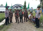 Pastikan Berjalan Tertib dan Aman, Babinsa Koramil Paron dan Bhabinkamtibmas Amankan Pengajian Muslimat Ancab Paron