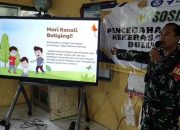 Perkuat Karakter Siswa, Babinsa Koramil 1002-06/Barabai Sosialisasi Pencegahan Bullying
