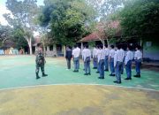 Babinsa Koramil Barabai Hadir di Sekolah, Bekali Siswa Materi PBB