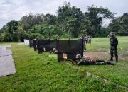 Tingkatkan Profesionalisme Prajurit, Kodim 1002/HST Laksanakan Latihan Menembak