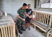 Babinsa Koramil 05/Karangjati Sambangi Usaha Telur Ayam Kub Di Wilayah Binaan