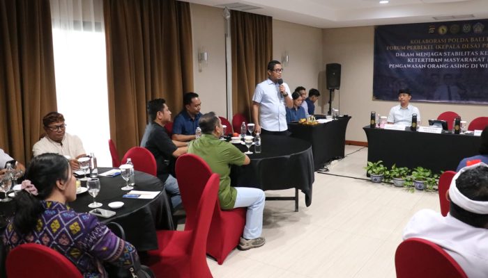 Sinergi Polda Bali dan Desa, Pengawasan WNA Diperketat