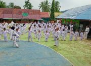 Dukung Pembinaan Atlet, Babinsa Koramil 1002-06/Barabai Jadi Tim Penguji UKT Karatedo