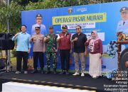 Kasdim 0805/Ngawi Hadiri Gerakan Pasar Murah Jelang Ramadhan