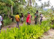 TMMD Ke-127 di Kaimana Bangkitkan Semangat Warga Sisir 2, Jalan Kampung Disulap Lebih Bersih dan Nyaman