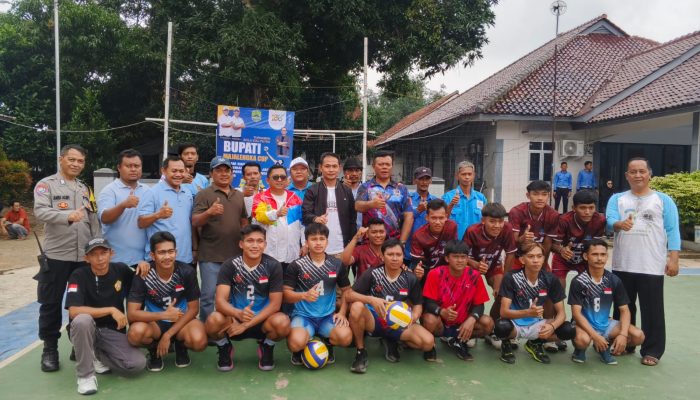 Turnamen Bola Voli Bupati Cup Meriahkan Hari Jadi Majalengka ke-186 di Desa Karayunan