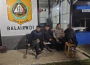 Bhabinkamtibmas Polsek Cisarua Polres Bogor, Kontrol Pos Kamling dan Sampaikan Pesan Kamtibmas