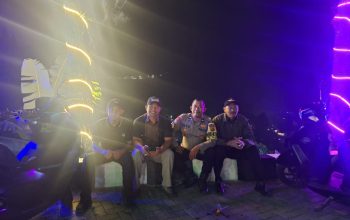 Bhabinkamtibmas Polsek Cisarua Polres Bogor, Kontrol Pos Kamling dan Sampaikan Pesan Kamtibmas