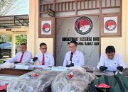 Pengedar Ditangkap Polisi: Ditresnarkoba Polda Papua Barat Daya Bongkar Dua Jaringan Narkoba, Hampir 8 Kg Ganja Disita di Sorong