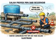 Proyek SPAM Petang Disorot, Pipa Terpasang Namun Air Tak Mengalir
