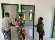 Dandim 1804/Kaimana Cek Langsung Progres Rumah TMMD ke-127 di Kampung Sisir