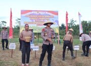 Kapolda PBD Pimpin Penanaman Jagung Pipil Kuartal I di Sorong Secara Serentak: Dukung Ketahanan Pangan Nasional