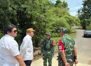 Usai Penutupan TMMD 127, Bupati dan Forkopimda Kaimana Tinjau Jembatan Baru di Kampung Marsi