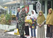 Kodim 1002/HST Salurkan 648 Kg Zakat Fitrah kepada Warga dan Panti Asuhan