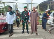 Babinsa Koramil Barabai Turun Langsung Amankan Sholat Idul Fitri 1447 H