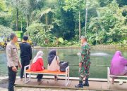 Pastikan Aman, Babinsa Ngrambe dan Polsek Tinjau Keamanan Wisata Sumber Koso